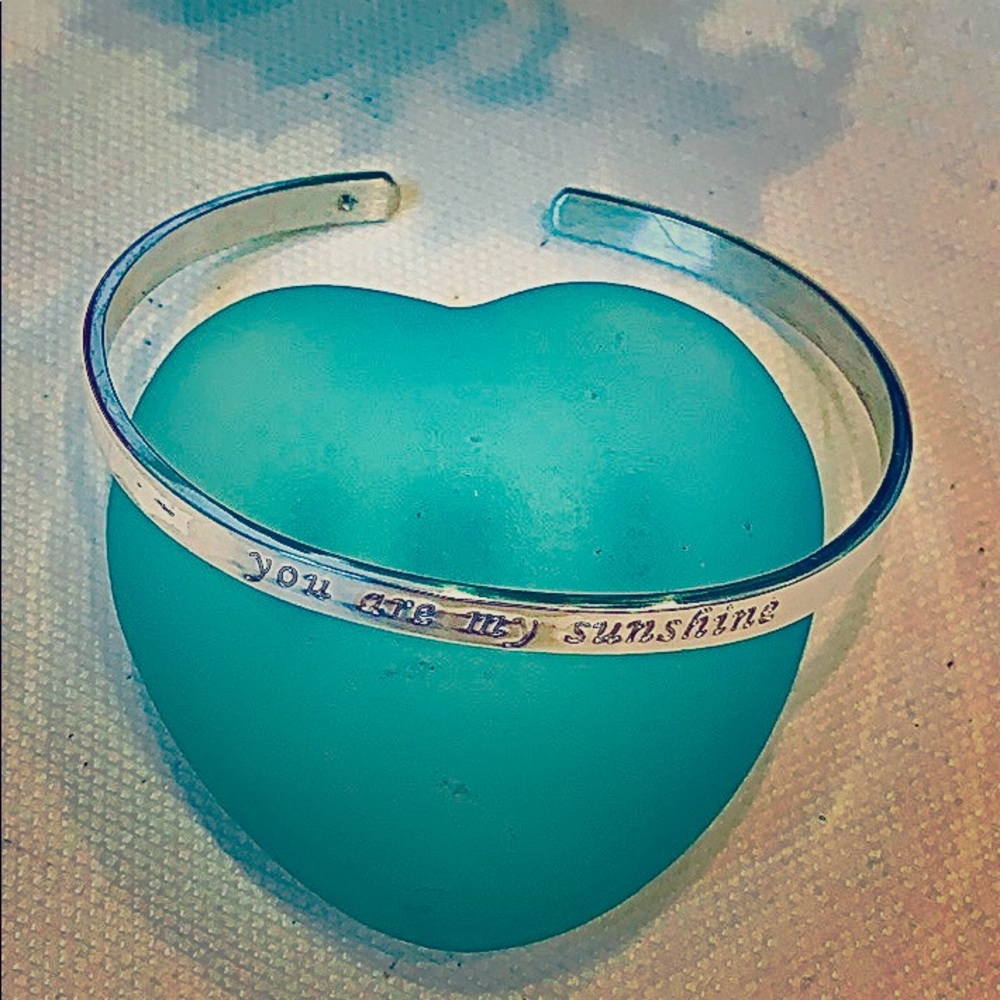 🌈Silver bangle bracelet